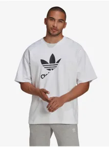 White Men's T-Shirt adidas Originals - Men's #732837