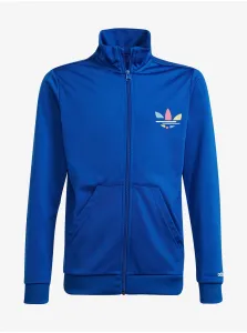 Kids Lightweight Blue Jacket adidas Originals - unisex #908464