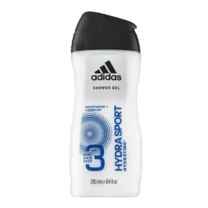 Adidas 3 Hydra Sport Hydrating gel doccia da uomo 250 ml