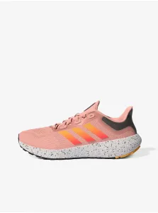 Pink Womens Running Shoes adidas Performance Pureboost Jet - Women #936400