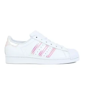 White Girls Leather Sneakers adidas Originals Superstar - Unisex