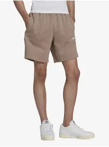 Light Brown Adidas Originals Men's Shorts - Men #909546