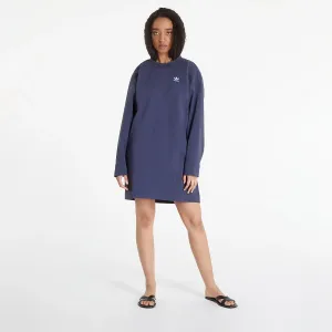 adidas Originals Adicolor Classics Woven Back Oversized Sweater Blue #1377975