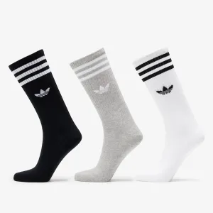 adidas High Crew Sock White/ Mgreyh/ Black #3011366
