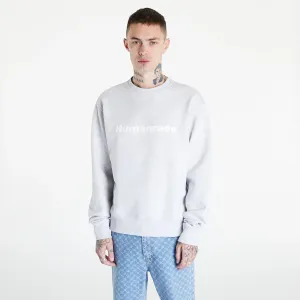 adidas Originals Pharrell Williams Basics Crew Sweatshirt (Gender Neutral) Light Grey Heather #254697