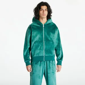 adidas Premium Essentials+ V Full-Zip Hoodie Collegiate Green #2757374