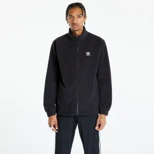 adidas Originals Trefoil Teddy Fleece Jacket Black #2356159