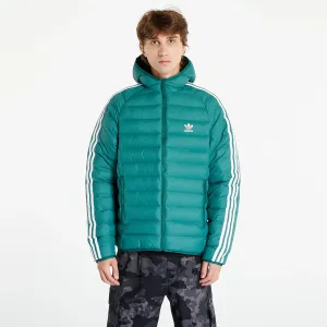 adidas Pad Hooded Puffer Jacket Collegiate Green/ White #2772944