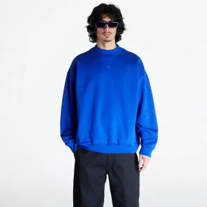 adidas One Fleece Basketball Crewneck Sweatshirt UNISEX Lucid Blue #3085448
