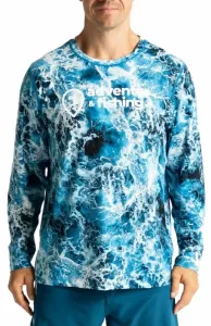 Adventer & fishing Maglietta Functional UV Shirt Stormy Sea 2XL