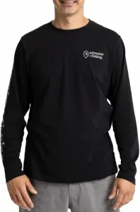 Adventer & fishing Maglietta Long Sleeve Shirt Black 2XL