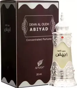 Afnan Dehn Al Oudh Abiyad - olio profumato concentrato 20 ml