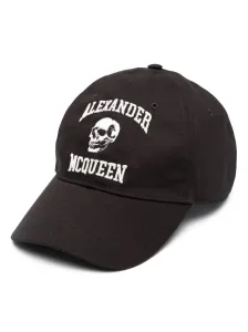 ALEXANDER MCQUEEN - Cappello Baseball In Cotone Con Logo #2364832