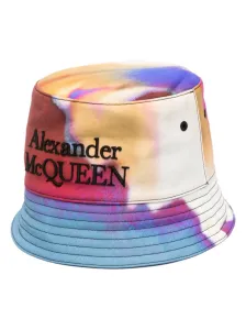 ALEXANDER MCQUEEN - Cappello Bucket Con Stampa A Fiori #2289031