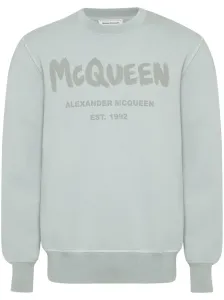 ALEXANDER MCQUEEN - Felpa In Cotone Con Logo #1699855