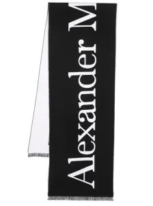ALEXANDER MCQUEEN - Sciarpa In Lana Con Logo #2261632