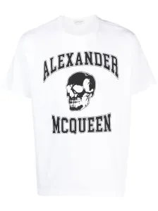 ALEXANDER MCQUEEN - T-shirt In Cotone Con Logo