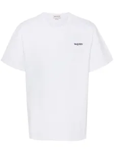 ALEXANDER MCQUEEN - T-shirt In Cotone Con Logo #3093615