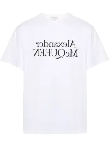 ALEXANDER MCQUEEN - T-shirt In Cotone Con Logo