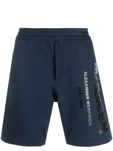 ALEXANDER MCQUEEN - Shorts Con Logo #317474