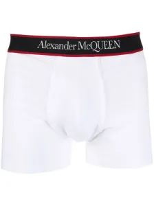 ALEXANDER MCQUEEN - Slip In Cotone Con Logo #1697444