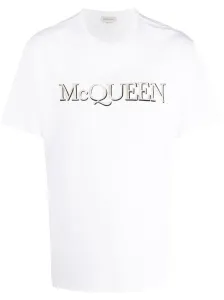 ALEXANDER MCQUEEN - T-shirt In Cotone #323880