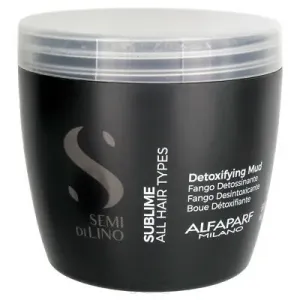 Alfaparf Milano Fango disintossicante per tutti i tipi di capelli Semi di Lino Sublime (Detoxifying Mud) 500 ml