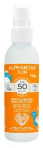 ALPHANOVA SUN crema solare BIO in spray per bambini nella plastica riciclata SPF 50 125 g
