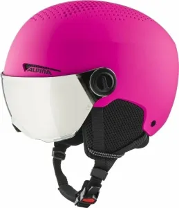 Alpina Zupo Visor Q-Lite Junior Ski helmet Pink Matt S Casco da sci