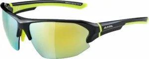 Alpina Lyron HR Black/Neon Yellow Gloss/Yellow Occhiali sportivi