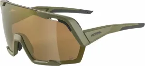 Alpina Rocket Bold Q-Lite Olive Matt/Bronce Occhiali da ciclismo