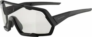 Alpina Rocket V Black Matt/Clear Occhiali da ciclismo