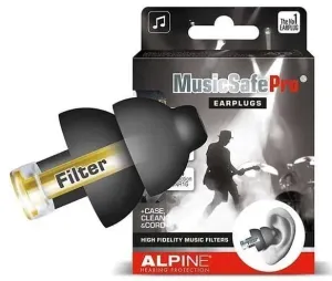 Alpine MusicSafe Pro Nero Tappi per le orecchie