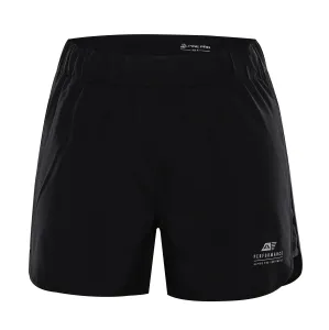 Women's quick-drying shorts ALPINE PRO SPORTA black #2211648