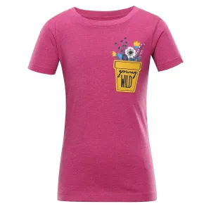 Kids T-shirt ALPINE PRO GARO 3 fuchsia