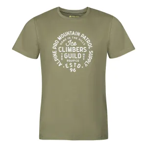 Men's cotton T-shirt ALPINE PRO GARIM olivine variant pb #2855673