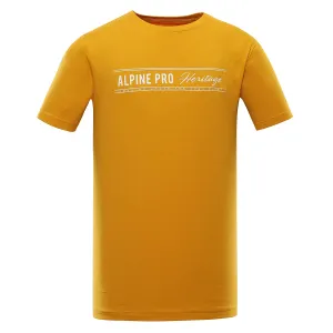 Men's cotton T-shirt ALPINE PRO ZIMIW autumn blaze variant pe