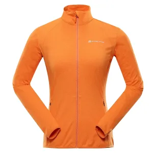 Women's quick-drying sweatshirt ALPINE PRO NOLLA spicy orange #1517243