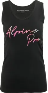 Women's T-shirt ALPINE PRO ONA black #1992803