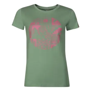 Women's T-shirt made of organic cotton ALPINE PRO ECCA loden frost variant pb #2894810