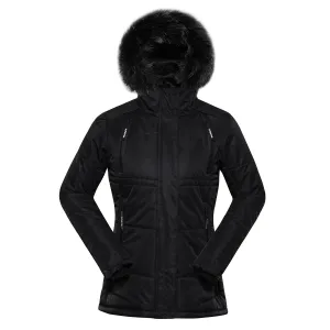 Women's jacket with membrane ALPINE PRO MOLIDA black
