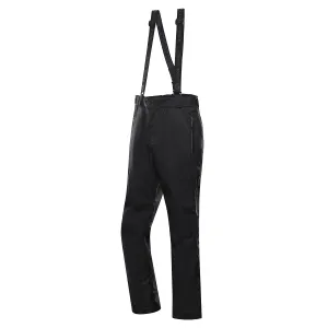 Men's ski pants with membrane ALPINE PRO LERMON black