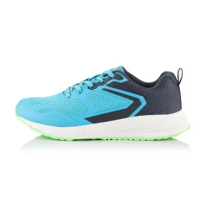 Sport running shoes with antibacterial insole ALPINE PRO NAREME neon atomic blue #2679838