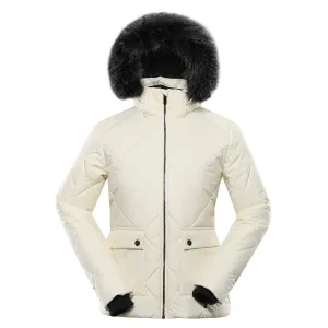 Ladies jacket with membrane ALPINE PRO LODERA afterglow