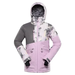 Women's ski jacket with ptx membrane ALPINE PRO UZERA bouquet variant pa #2926479