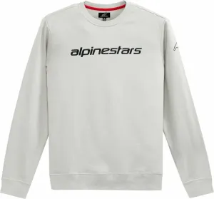 Alpinestars Linear Crew Fleece Silver/Black 2XL Felpa