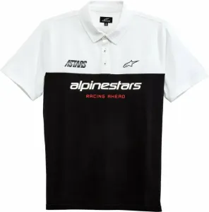 Alpinestars Paddock Polo Black/White XL Maglietta