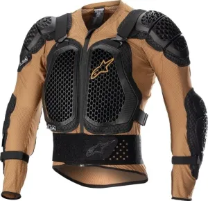 Alpinestars Protettore del corpo Bionic Action V2 Protection Jacket Sand Black/Tangerine 2XL