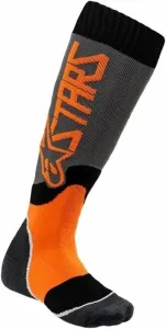Alpinestars Calzini MX Plus-2 Socks Cool Gray/Orange Fluorescent M