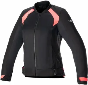 Alpinestars Eloise V2 Women's Air Jacket Black/Diva Pink XL Giacca in tessuto